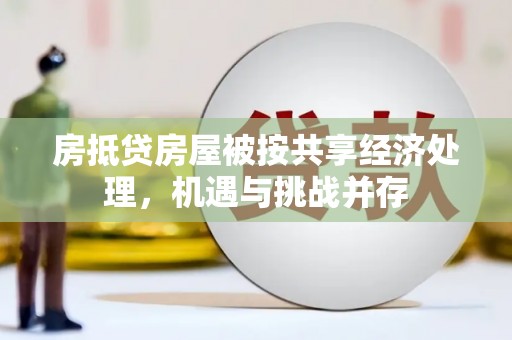 定陶房抵贷房屋被按共享经济处理，机遇与挑战并存