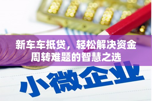 梁子湖新车车抵贷，轻松解决资金周转难题的智慧之选