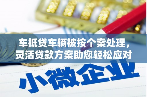 梅江车抵贷车辆被按个案处理，灵活贷款方案助您轻松应对资金需求
